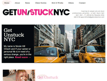 Tablet Screenshot of getunstucknyc.com